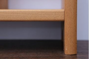 アンティーク雑貨　中古　小さな引き出し付き!ナラ材の本立て(2)