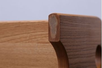 アンティーク雑貨　中古　小さな引き出し付き!ナラ材の本立て(2)