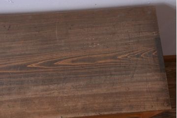 アンティーク家具　和製アンティーク　古い木味の引き出し付き収納棚