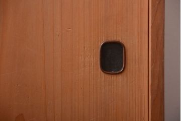 アンティーク家具　和製アンティーク　古い木味の引き出し付き収納棚