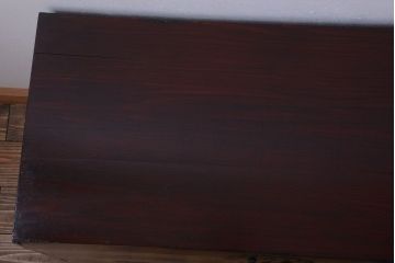 アンティーク家具　古民具・骨董　引き出し付きアンティーク時代箱(長持、収納箱)