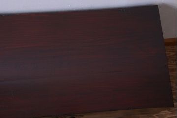 アンティーク家具　古民具・骨董　引き出し付きアンティーク時代箱(長持、収納箱)