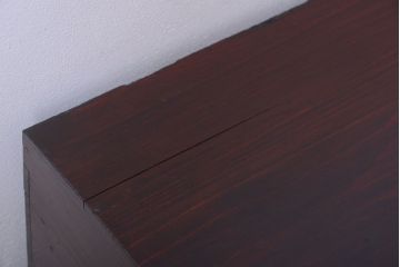 アンティーク家具　古民具・骨董　引き出し付きアンティーク時代箱(長持、収納箱)