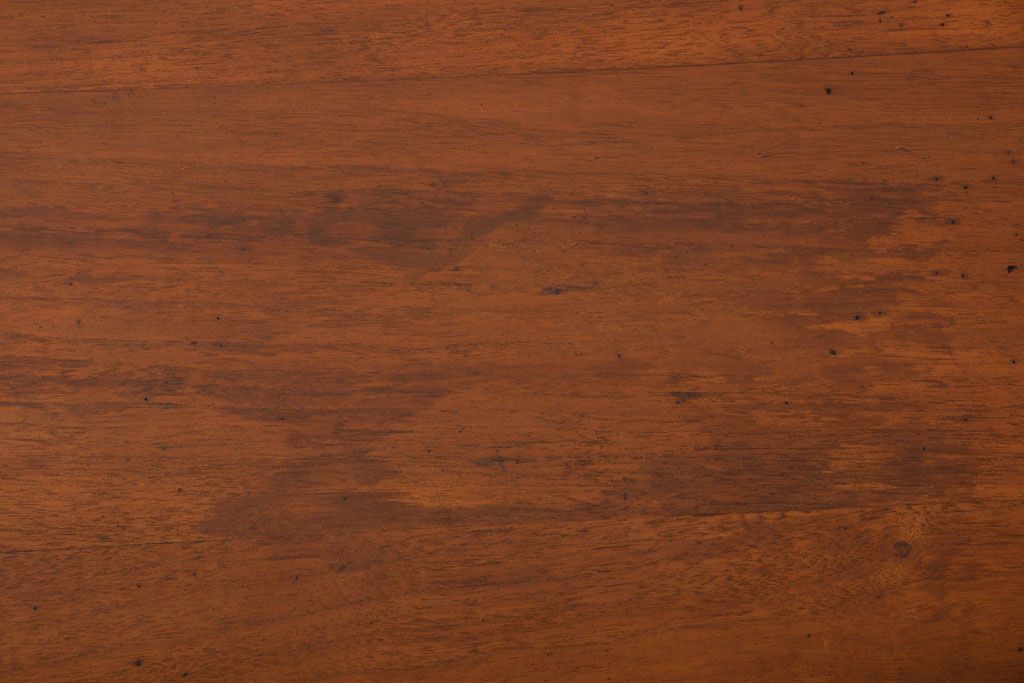 レトロ家具　昭和レトロ　古い木製のシンプルなアンティーク片袖机