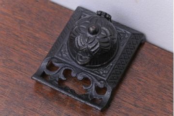 アンティーク雑貨　アンティーク　大正〜昭和初期　古いアイアンのインクボトルホルダー