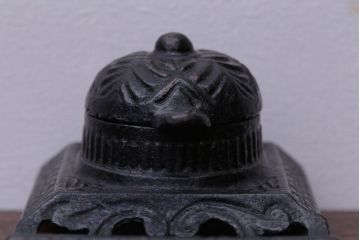 アンティーク雑貨　アンティーク　大正〜昭和初期　古いアイアンのインクボトルホルダー