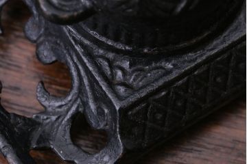アンティーク雑貨　アンティーク　大正〜昭和初期　古いアイアンのインクボトルホルダー