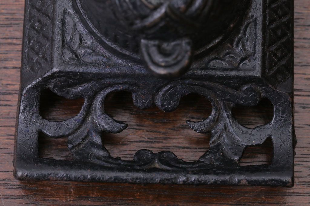 アンティーク雑貨　アンティーク　大正〜昭和初期　古いアイアンのインクボトルホルダー