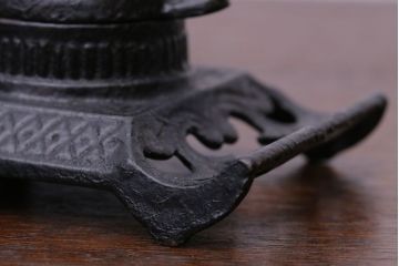 アンティーク雑貨　アンティーク　大正〜昭和初期　古いアイアンのインクボトルホルダー