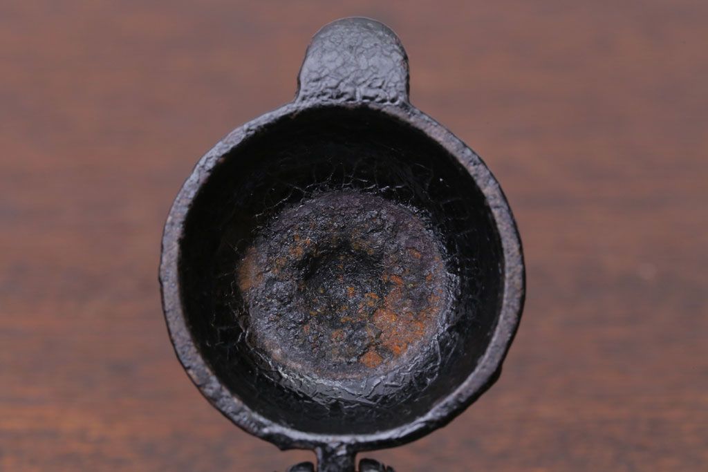 アンティーク雑貨　アンティーク　大正〜昭和初期　古いアイアンのインクボトルホルダー