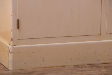 アンティーク家具　アンティーク　清潔感のあるデンタルキャビネット(ケビント)