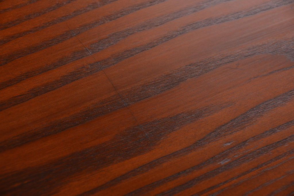 アンティーク家具　棚付き!ペイントアンティークダイニングテーブル