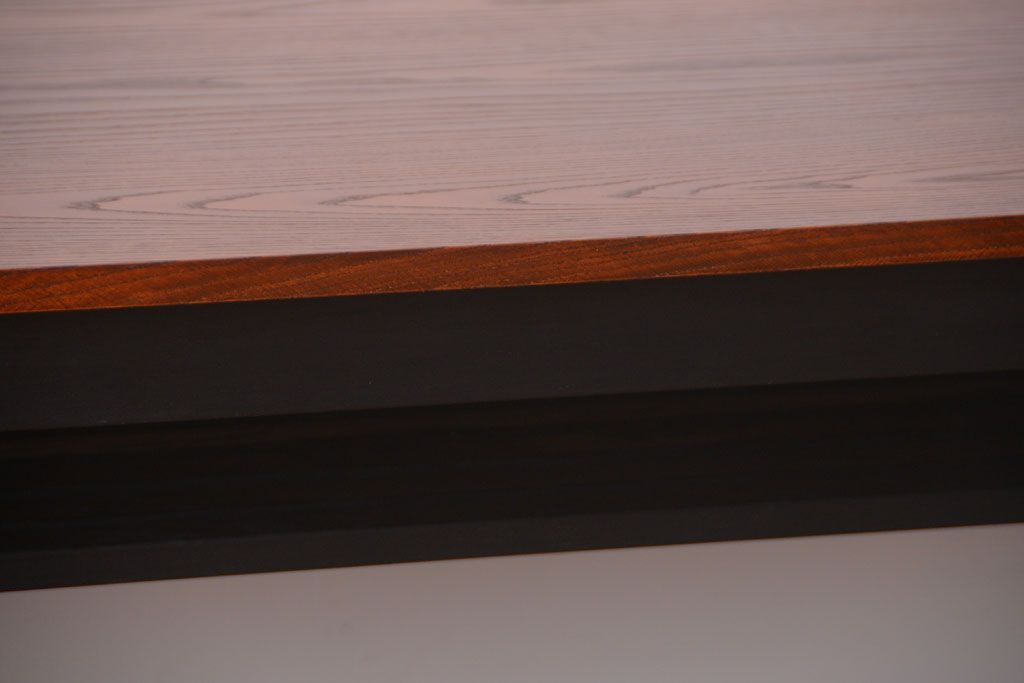 アンティーク家具　棚付き!ペイントアンティークダイニングテーブル