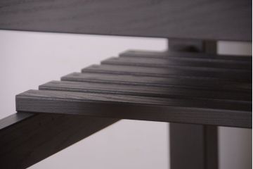 アンティーク家具　棚付き!ペイントアンティークダイニングテーブル