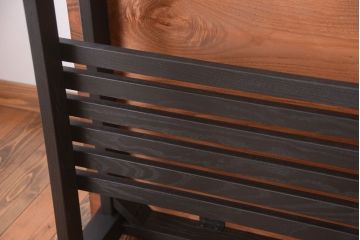 アンティーク家具　棚付き!ペイントアンティークダイニングテーブル