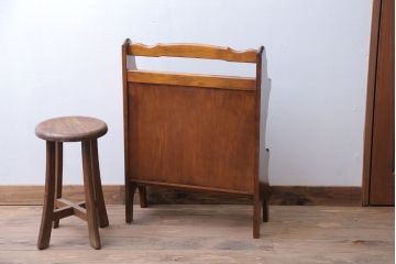 アンティーク雑貨　中古　カリモク　シックでおしゃれなスリッパラック