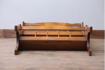 アンティーク雑貨　中古　カリモク　シックでおしゃれなスリッパラック