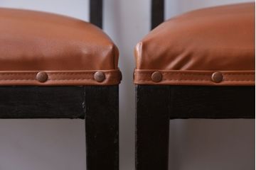 アンティーク家具　和製アンティーク　シックでおしゃれなチェア2脚セット