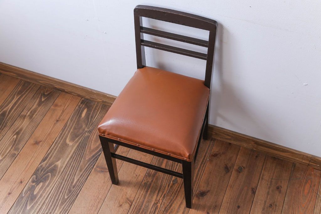 アンティーク家具　和製アンティーク　シックでおしゃれなチェア(2)