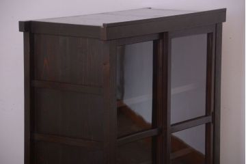 アンティーク家具　古民具・骨董　珍品!小振りな水屋戸棚