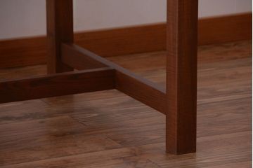 ヴィンテージ家具　ビンテージ　棚付きダイニングテーブル(作業台)