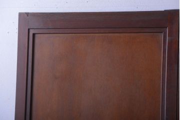和製アンティーク　古い木製の洋風板戸4枚セット