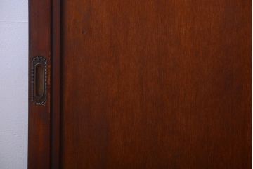 和製アンティーク　古い木製の洋風板戸4枚セット