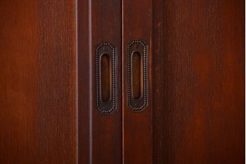 和製アンティーク　古い木製の洋風板戸4枚セット