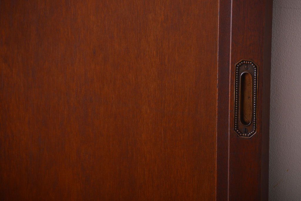 和製アンティーク　古い木製の洋風板戸4枚セット