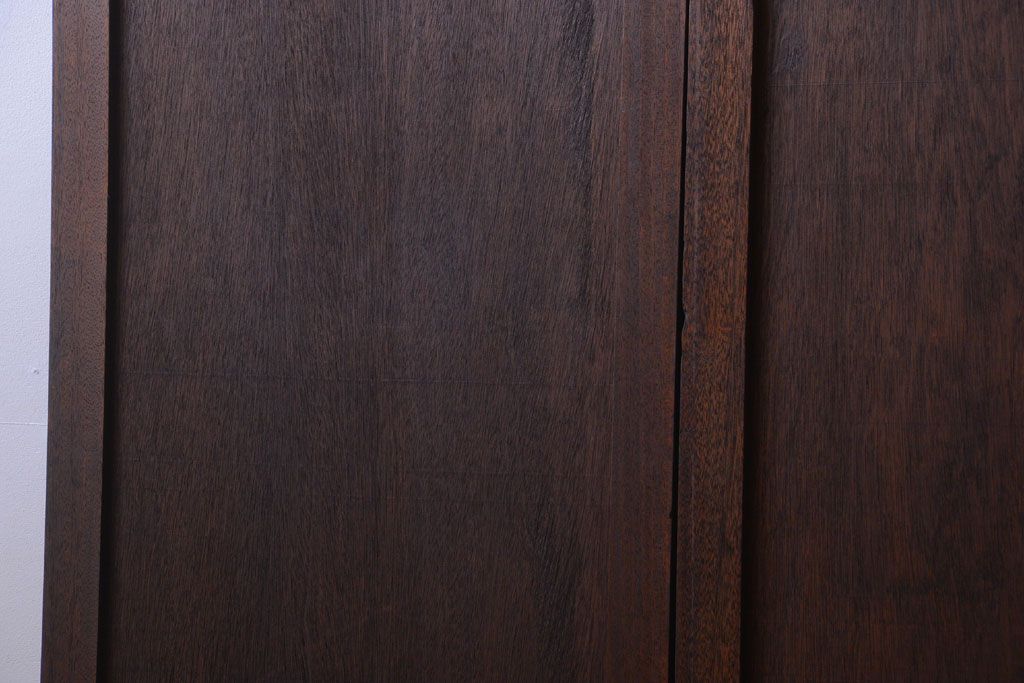 和製アンティーク　古い木製の洋風板戸4枚セット