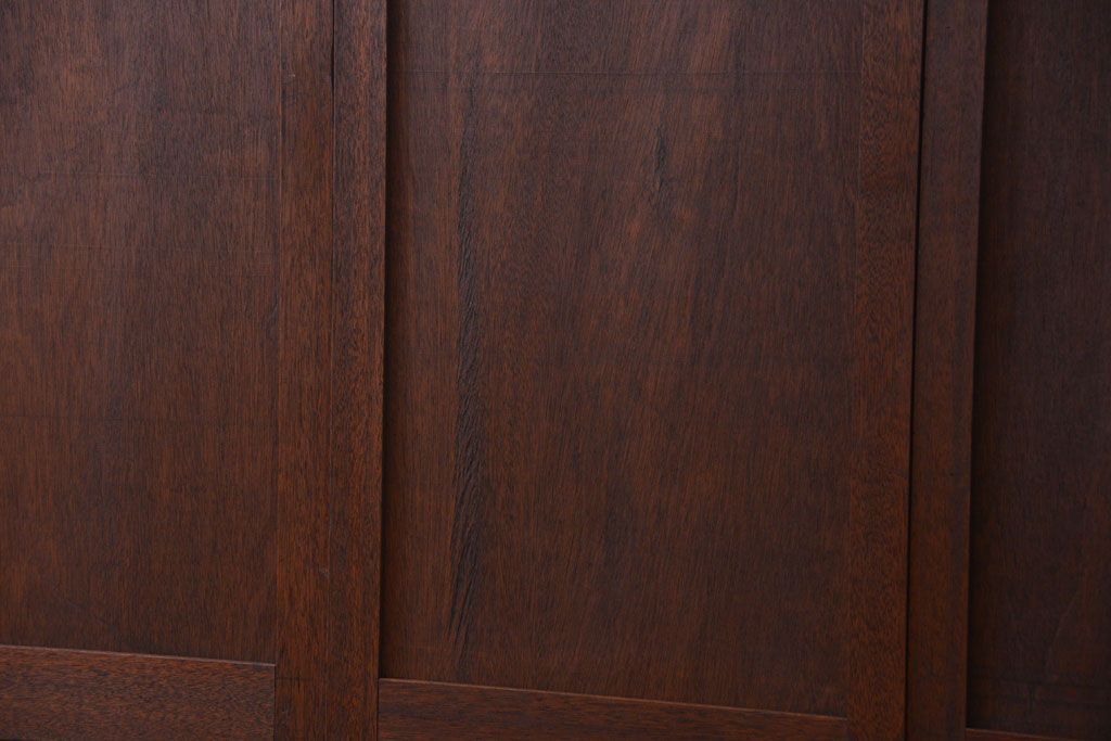 和製アンティーク　古い木製の洋風板戸4枚セット