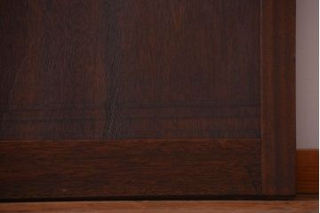 和製アンティーク　古い木製の洋風板戸4枚セット
