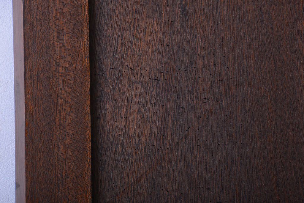 和製アンティーク　古い木製の洋風板戸4枚セット