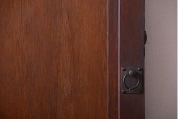 和製アンティーク　古い木製の洋風ドア