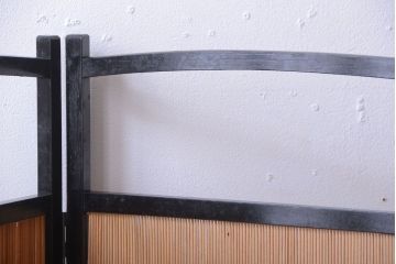 古民具・骨董　和モダンな折り畳み式パーテーション(衝立て)