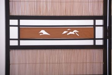 古民具・骨董　和モダンな折り畳み式パーテーション(衝立て)