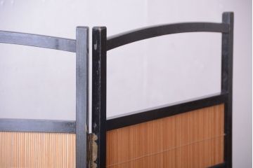 古民具・骨董　和モダンな折り畳み式パーテーション(衝立て)