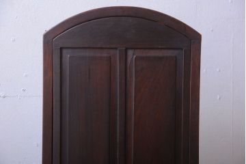アンティーク雑貨　古民具・骨董　最高級品!唐木紫檀材の美しいアンティーク姿見(鏡・ミラー)