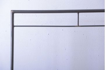 ラフジュ工房オリジナル　シンプルなアイアンハンガーラック【小】(1)