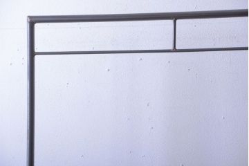 ラフジュ工房オリジナル　シンプルなアイアンハンガーラック【小】(2)