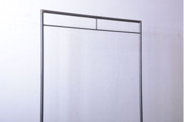 ラフジュ工房オリジナル　重厚なアイアンハンガーラック【小】(1)