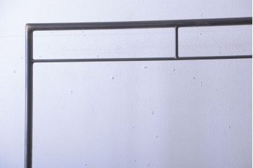 ラフジュ工房オリジナル　重厚なアイアンハンガーラック【小】(1)