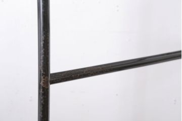 アンティーク雑貨　古民具・骨董　鶴の図　和モダンな屏風衣桁(2)