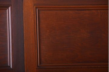 和製アンティーク　背のたかい洋風引き戸4枚セット