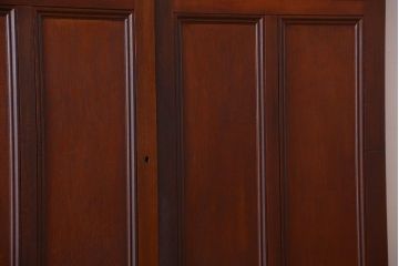 和製アンティーク　背のたかい洋風引き戸4枚セット