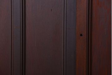 和製アンティーク　背のたかい洋風引き戸4枚セット