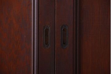 和製アンティーク　背のたかい洋風引き戸4枚セット