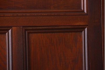 和製アンティーク　背のたかい洋風引き戸4枚セット