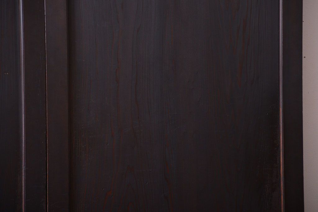 古民具・骨董　造りが良く上品な板戸帯戸3枚セット