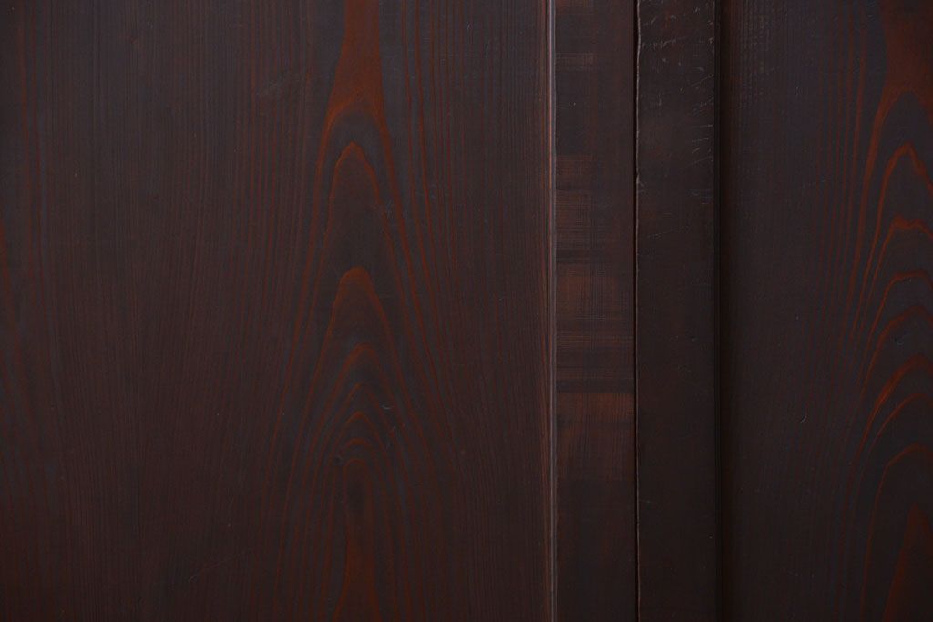 古民具・骨董　造りが良く上品な板戸帯戸3枚セット